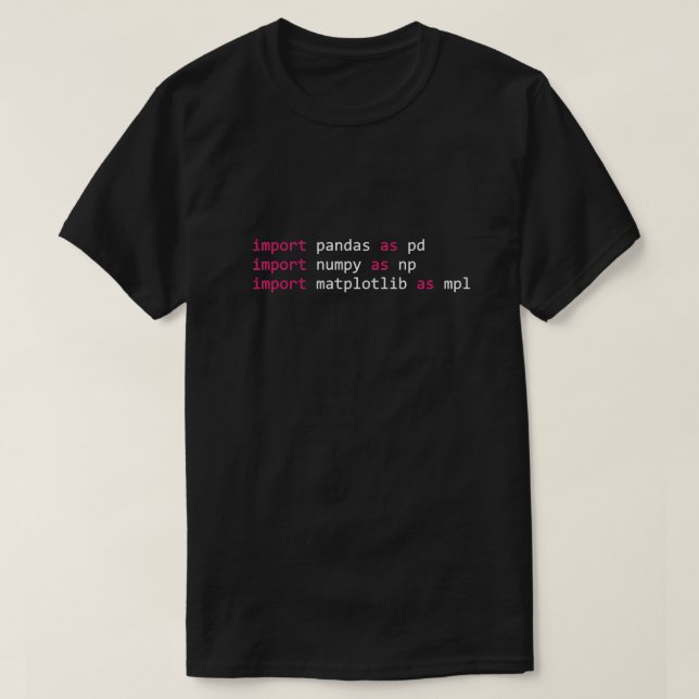 T-shirt Python Starter Kit police blanche (Design devant)