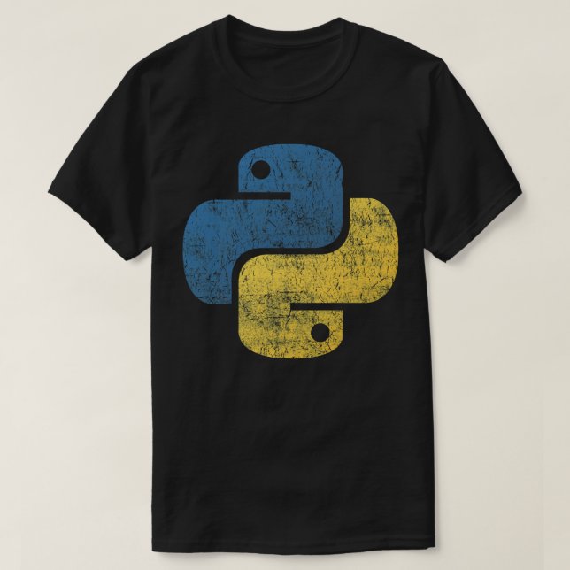 T-shirt Python vintage (Design devant)
