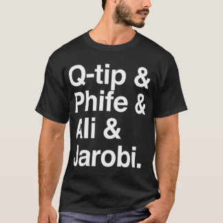 T-shirt Q& ; Phife & ; Ali & ; Jarobi Classic