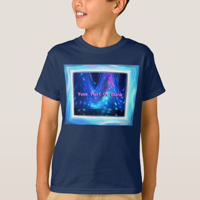T-shirt Qaanaaq - Lumières du Nord (Devant)