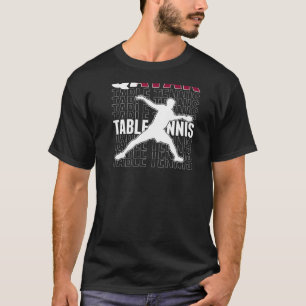T-shirt Qatar Ping Pong Fier Qatari Table Tennis Soutien