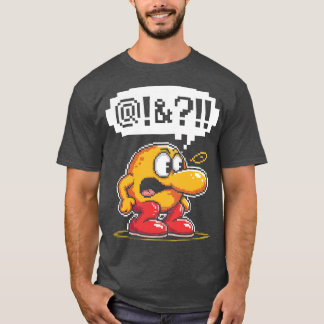 T-shirt Qbert maudire après échec-Photoroom