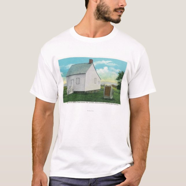 T-shirt QG de GEN Pauvre-Morgan et appris (Devant)