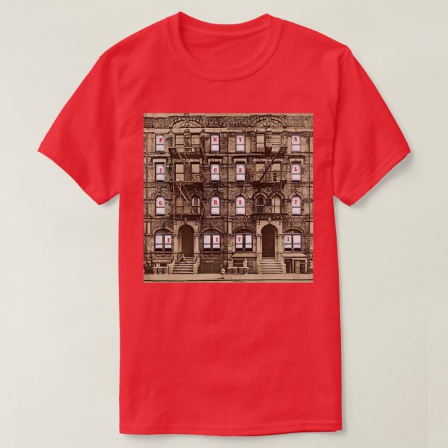 T-shirt QG Graffiti physique (Design devant)
