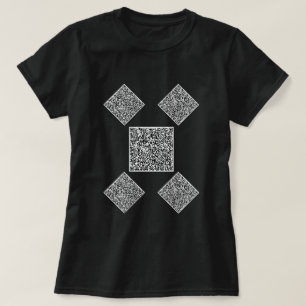 T-Shirt QR Code personnalisé Votre cadeau d'inform