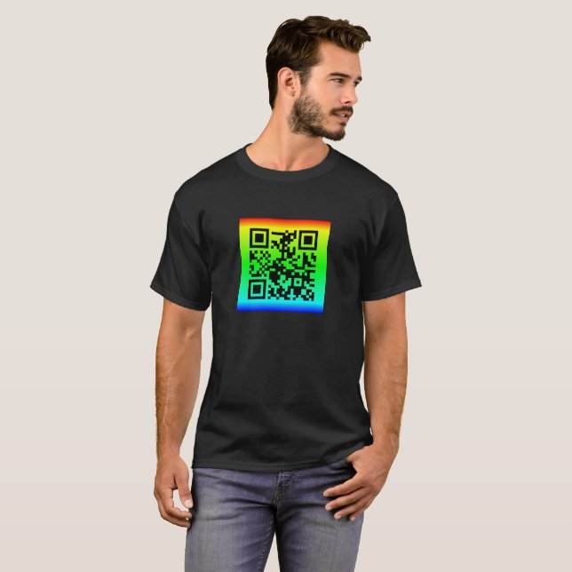 T-shirt QR Code® : TOUT VA BIEN SE PASSER (Devant entier)