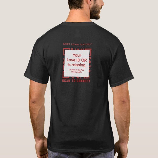 T-shirt - QR - ORIGIN Collection (Dos)