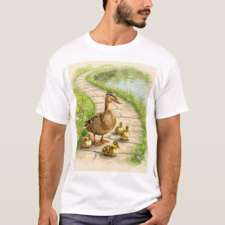 T-shirt Quack Squad - Parade adorable de la nature