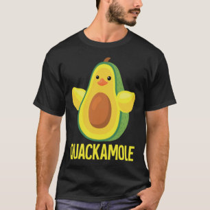 T-shirt Quackamole I Quack Canard chick oie Avocado