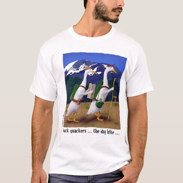 T-shirt Quackers arrières… la hausse de jour… (Devant)
