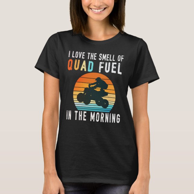 T-shirt Quad atv offroad offroad biker cadeau (Devant)