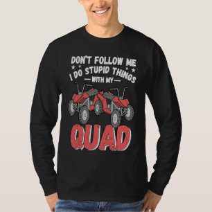 T-shirt Quad mud motorcross montée d'adrénaline
