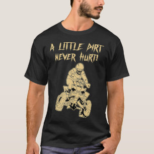 T-shirt Quad Quatre Roue Un Peu Perdu Jamais Blessé 4 Roue