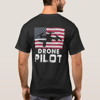 T-shirt Quadricoptère FPV RPV Drone Racer pilote FPV Frees