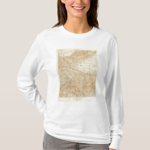 T-shirt Quadrilatère de Tejon montrant la crevasse de San