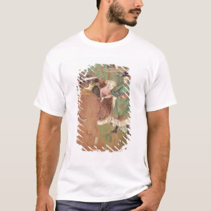 T-shirt Quadrille de Henri De Toulouse-Lautrec   au fard 