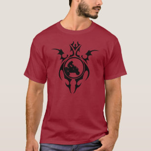 T-shirt quadruples tribaux