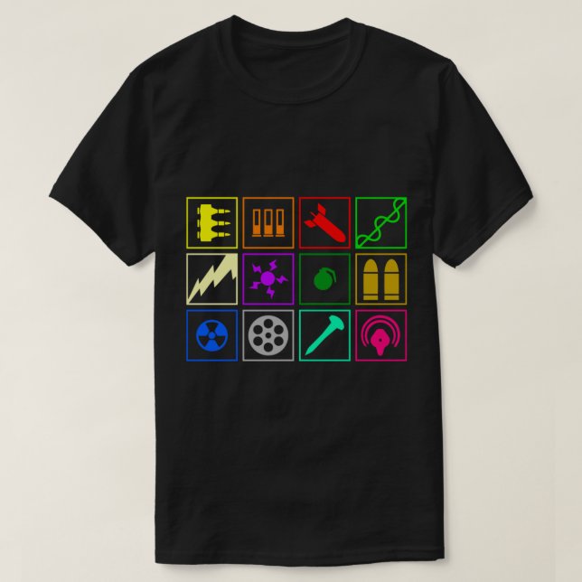 T-shirt Quake 3 Arena - Chemise Arsenal (Design devant)