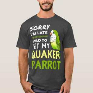 T-shirt Quaker Parrot Drôle Animaux Animaux Pour Quaker