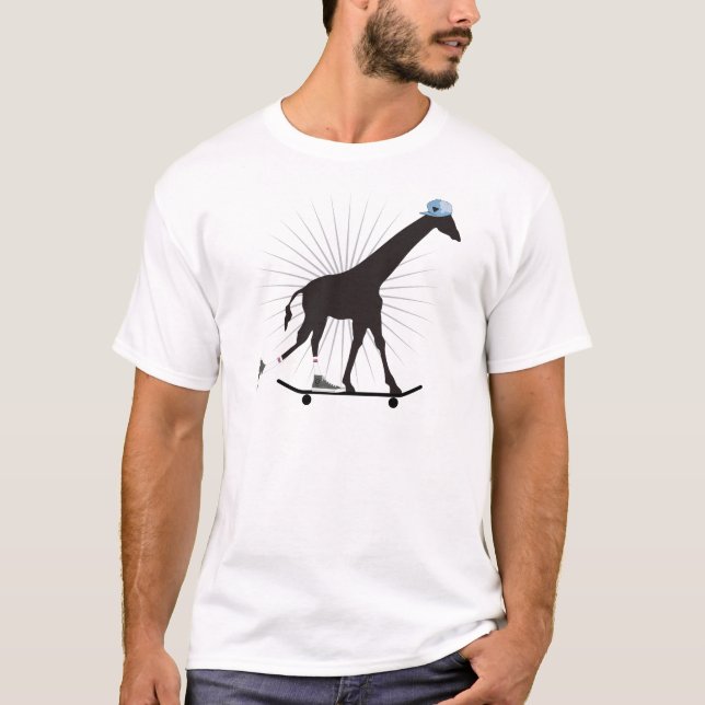 T-shirt Qualifications de girafe (Devant)