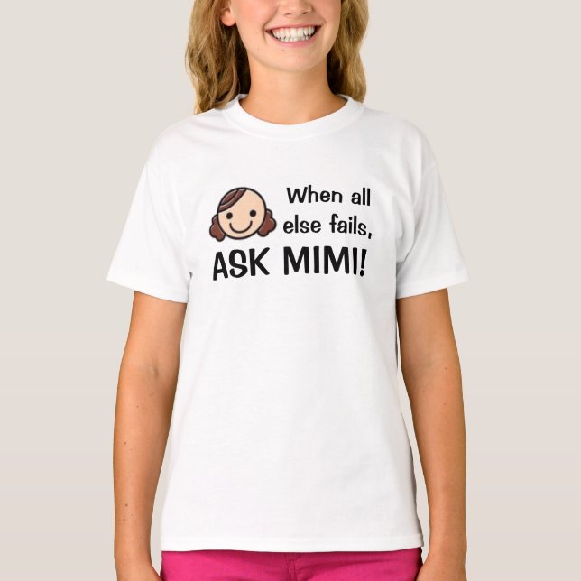 T-shirt "Quand échoue tout autrement… "la chemise de (Devant)