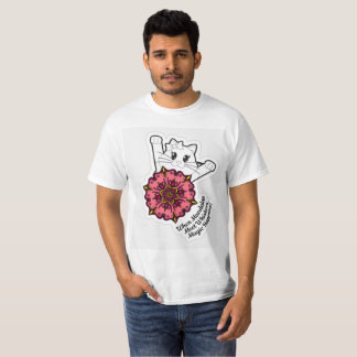 T-shirt Quand Les Mandalas Rencontrent Les Whiskers, La Ma