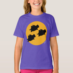 T-shirt QUAND LES PIGS PASSENT LA LUNE PAR Sandra Boynton