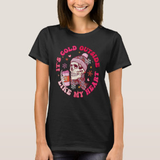 T-shirt Quand on est mort à l'intérieur, il fait froid à l