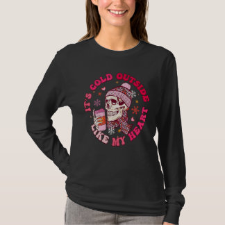 T-shirt Quand on est mort à l'intérieur, il fait froid à l