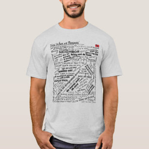 T-shirt Quand on parangera le réservoir pour hommes