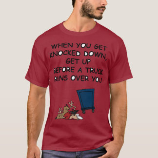 T-shirt Quand On Te Bat