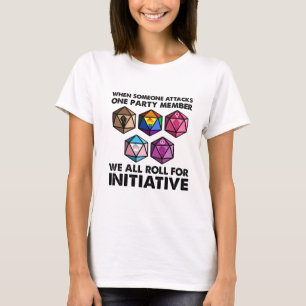 T-shirt Quand quelqu'un attaque un membre du parti LGBT Pr