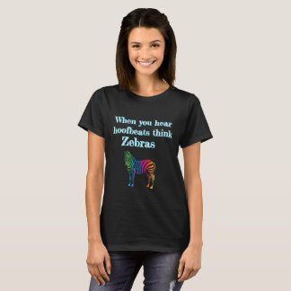 T-shirt Quand vous entendez des battements de Hoofbets