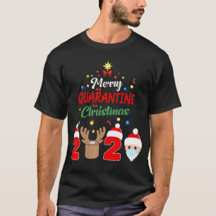T-shirt Quarantaine Noël 2020, Joyeux Pajamas de Noël