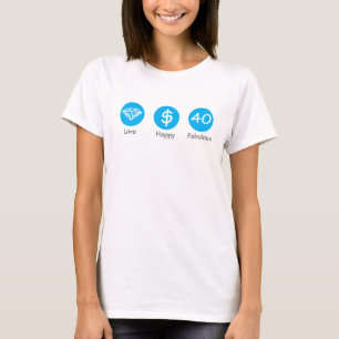 T-shirt Quarante fabuleux
