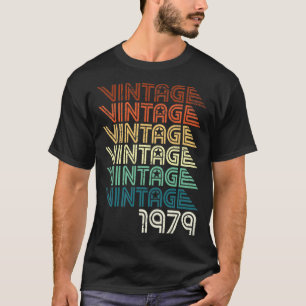 T-shirt quarantième Classique vintage d'anniversaire 40