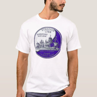 T-shirt quart de la Virginie