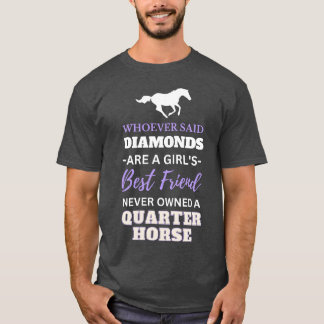 T-shirt Quarter Horse Ami drôle