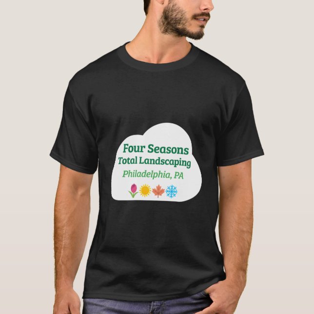 T-shirt Quatre 4 saisons Total Paysage (Devant)
