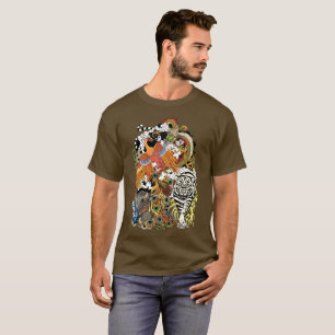 T-shirt quatre animaux célestes