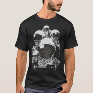 T-shirt Quatre astronautes