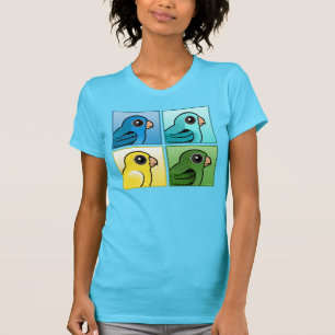 T-shirt Quatre couleur Linnies