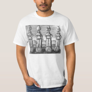 T-shirt Quatre éléments des 1624) PS de Viridarium