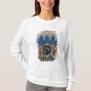 T-shirt Quatre joueurs arabes de backgammon
