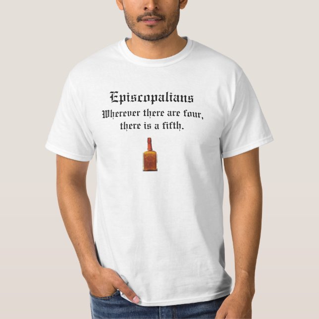T-shirt Quatre moyens un cinquième (Devant)