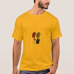 T-shirt Quatre petites fans