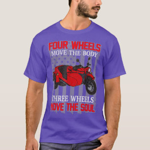 T-shirt Quatre roues déplacer le corps moto motocyclette t