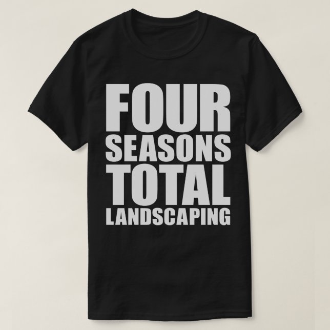 T-shirt Quatre saisons Total Paysage (Design devant)