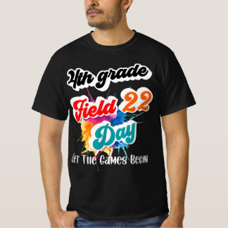 T-shirt Quatrième Année Field Day 2022 Laisser Les Jeux Co