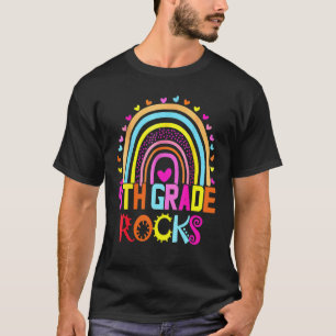 T-shirt Quatrième année Rocks Première journée Équipe 4e a